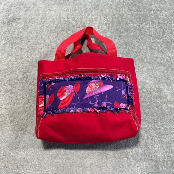 Lot of 3 Red Hat Society Purse Wallet Bag  in Red & Purple W/Red Hat Emblem - Picture 10 of 12
